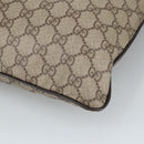 GUCCI GG Supreme Shoulder Bag PVC Beige 141626 Auth bs19483-16