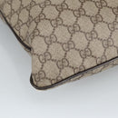 GUCCI GG Supreme Shoulder Bag PVC Beige 141626 Auth bs19483-17