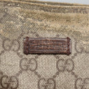 GUCCI GG Supreme Shoulder Bag PVC Beige 141626 Auth bs19483-18