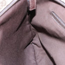 GUCCI GG Supreme Shoulder Bag PVC Beige 141626 Auth bs19483-21