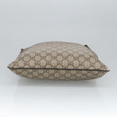 GUCCI GG Supreme Shoulder Bag PVC Beige 141626 Auth bs19483-5