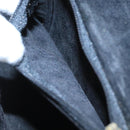 BALLY Hand Bag Leather Gray Auth bs19504-11