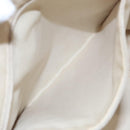 Salvatore Ferragamo Gancini Tote Bag PVCCanvas Brown Gold Auth bs19508-20