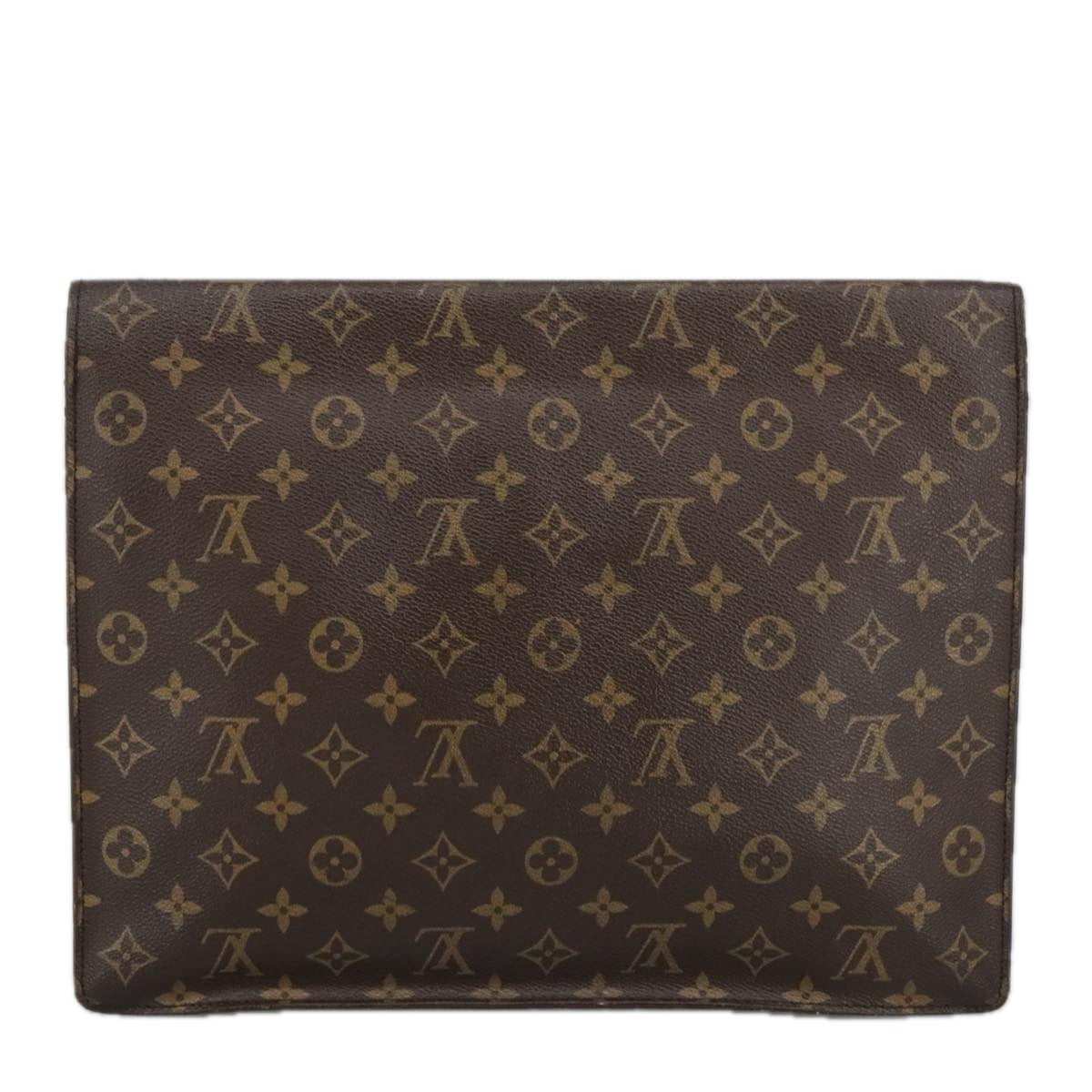 LOUIS VUITTON Monogram Porte Documents Senatur Briefcase M53335 LV Auth bs19512 - 0