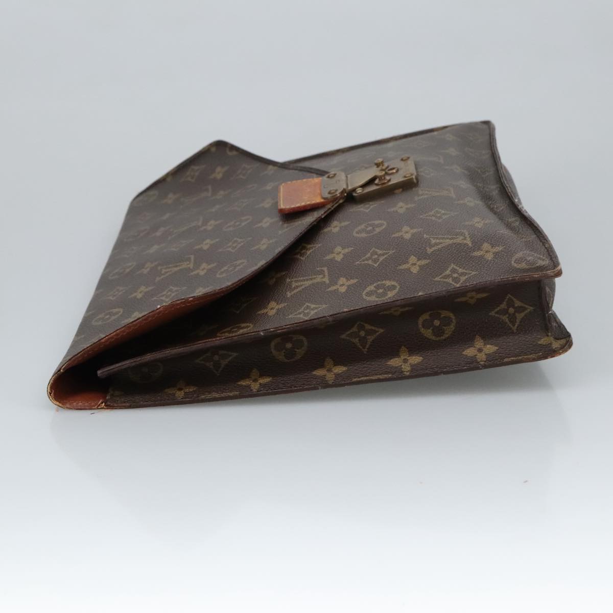 LOUIS VUITTON Monogram Porte Documents Senatur Briefcase M53335 LV Auth bs19512