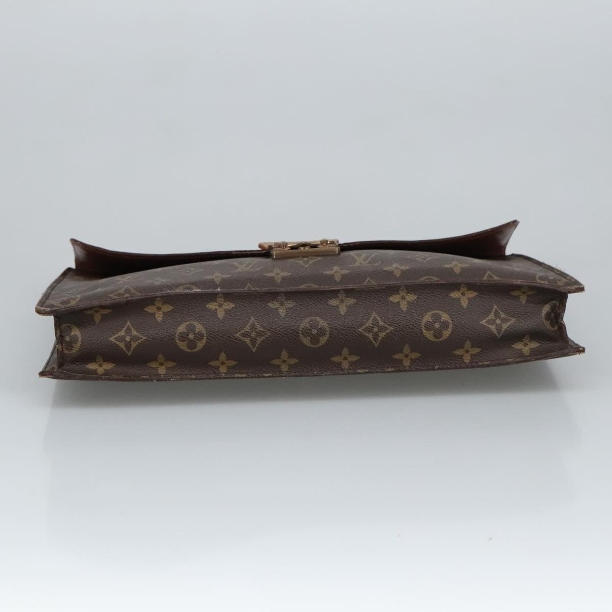 LOUIS VUITTON Monogram Porte Documents Senatur Briefcase M53335 LV Auth bs19512