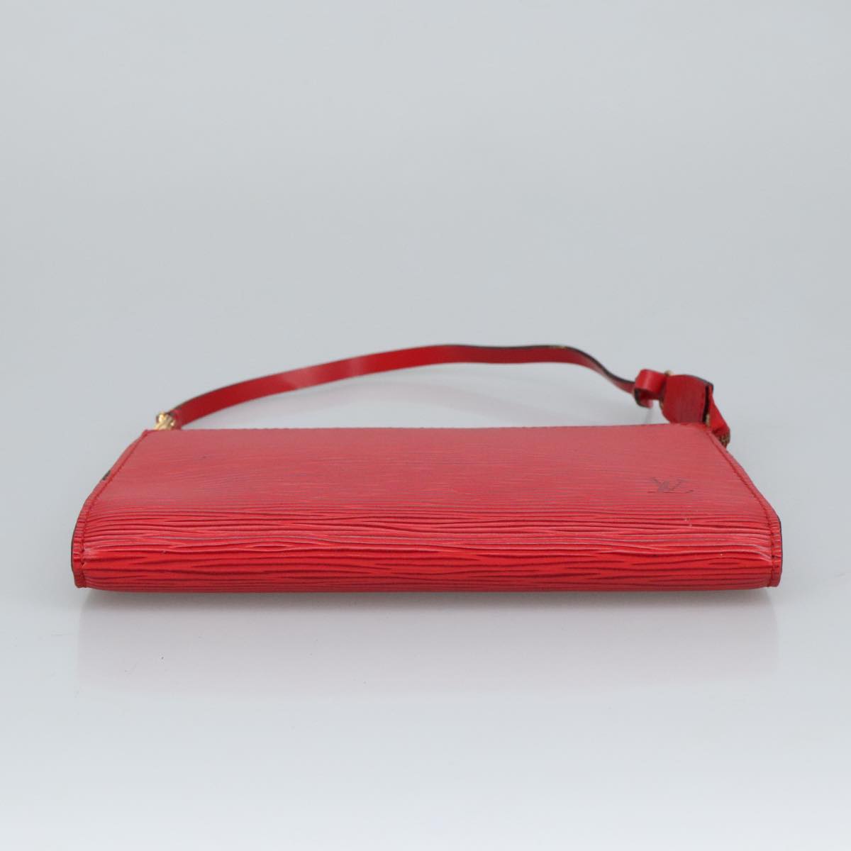 LOUIS VUITTON Epi Pochette Accessoires Accessory Pouch Red M52987 Auth bs19522