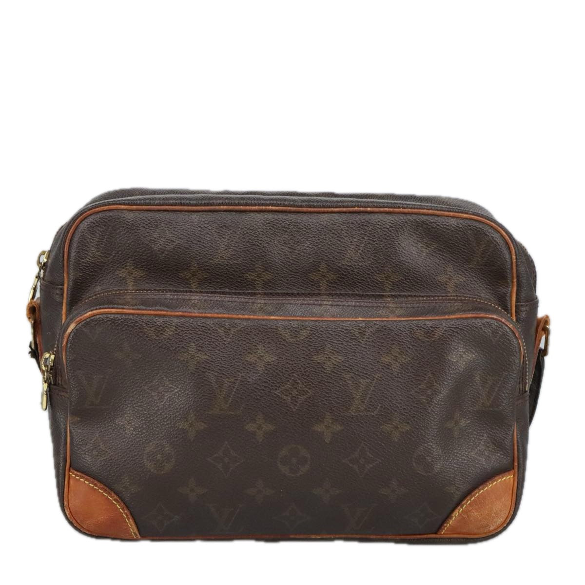 LOUIS VUITTON Monogram Nile Shoulder Bag M45244 LV Auth bs19525