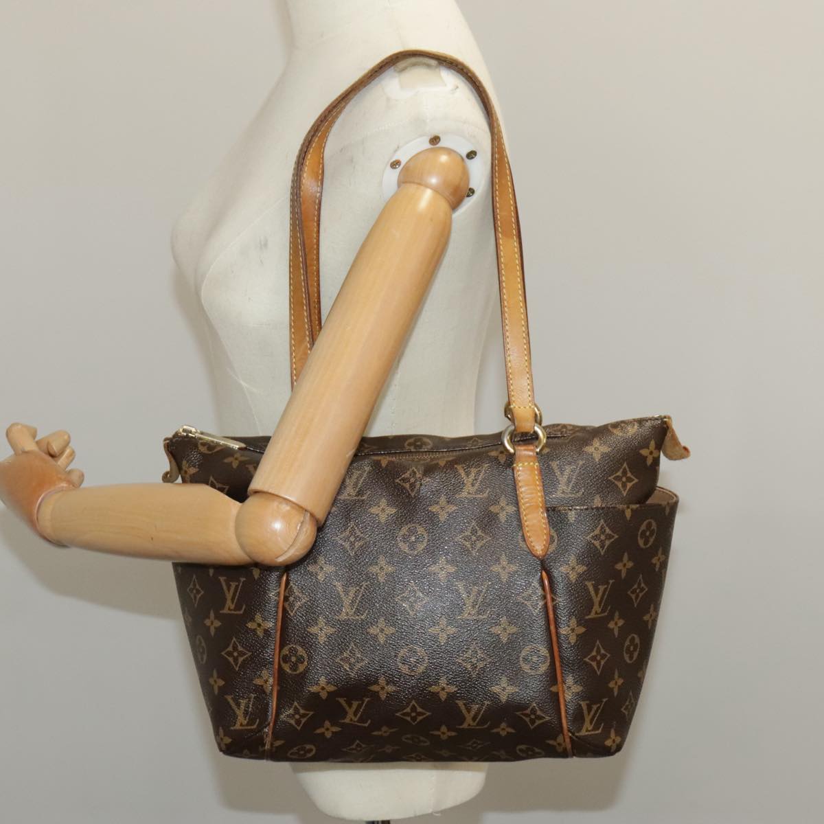 LOUIS VUITTON Monogram Totally PM Tote Bag M56688 LV Auth bs19526