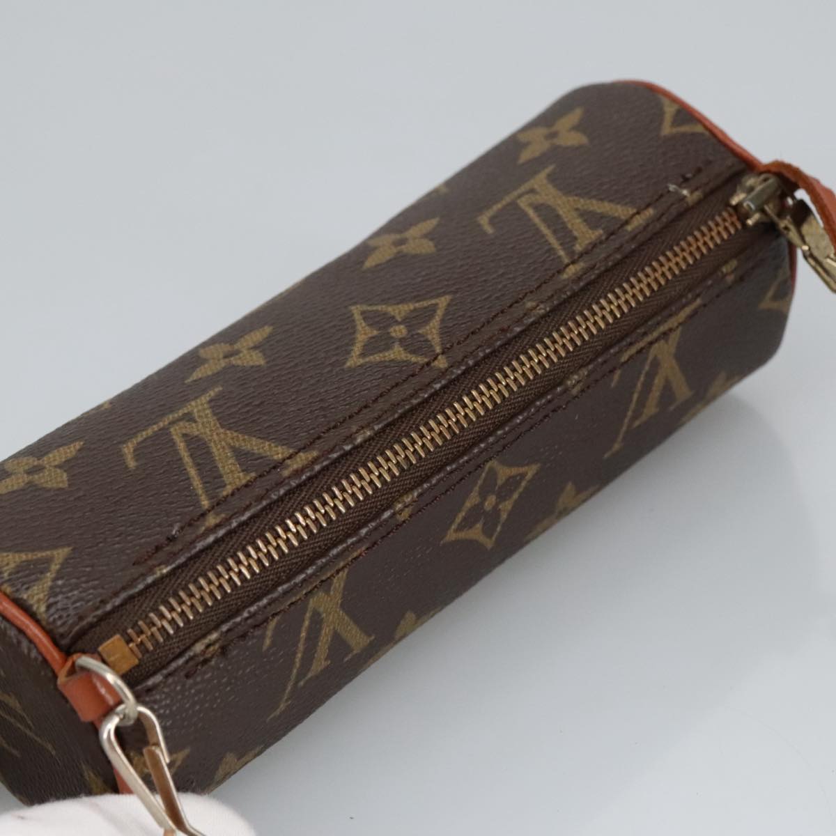 LOUIS VUITTON Monogram Papillon Pouch LV Auth bs19528