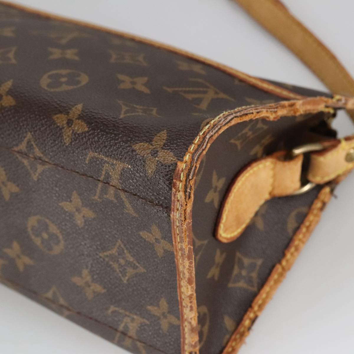 LOUIS VUITTON Monogram Popincourt Long Shoulder Bag M40008 LV Auth bs19529