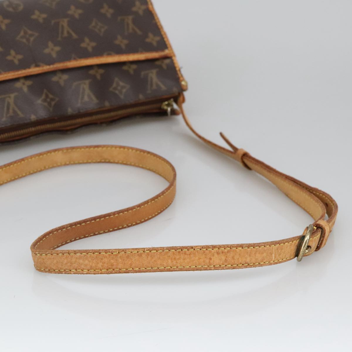 LOUIS VUITTON Monogram Popincourt Long Shoulder Bag M40008 LV Auth bs19529