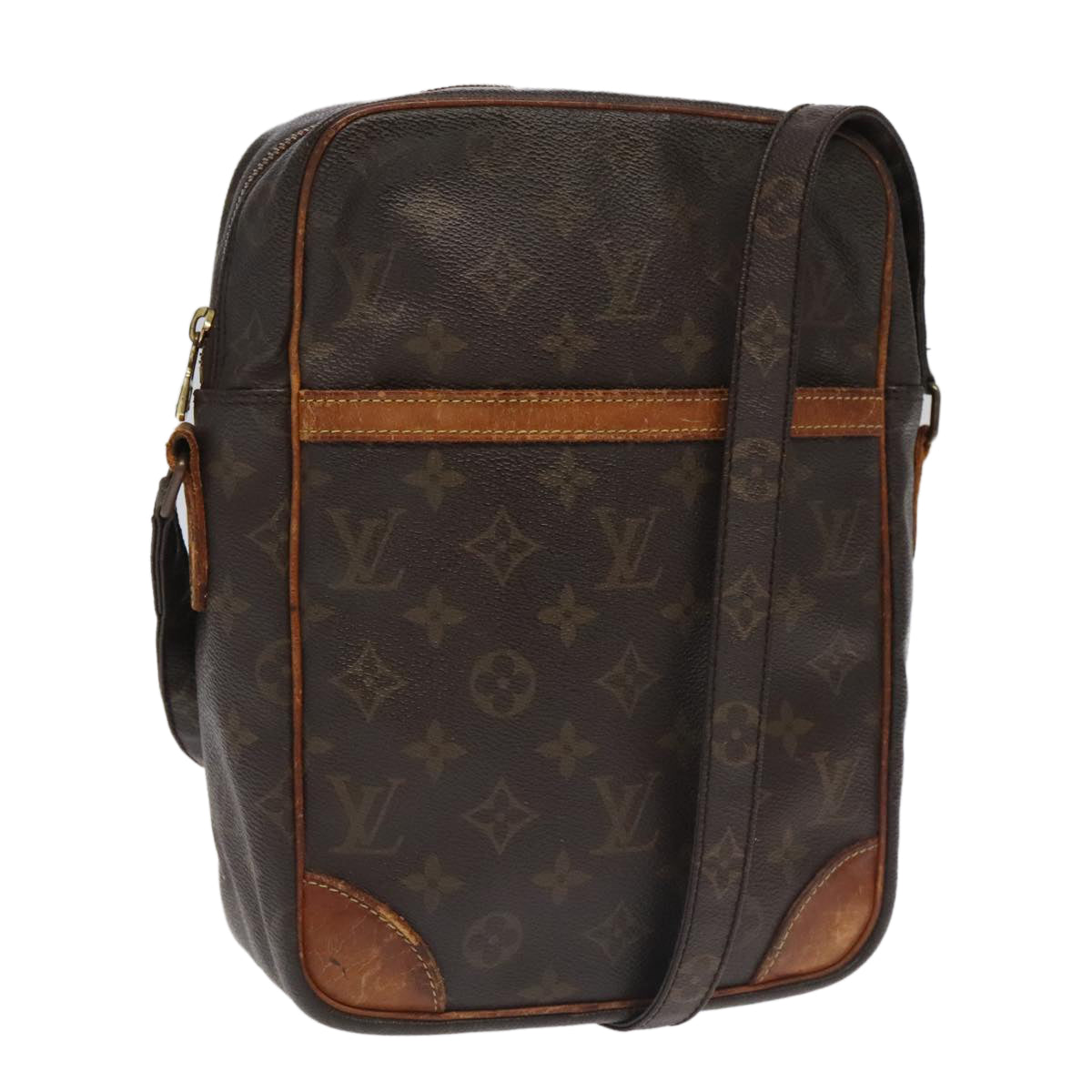 LOUIS VUITTON Monogram DanubeMM Shoulder Bag M45264 LV Auth bs19544