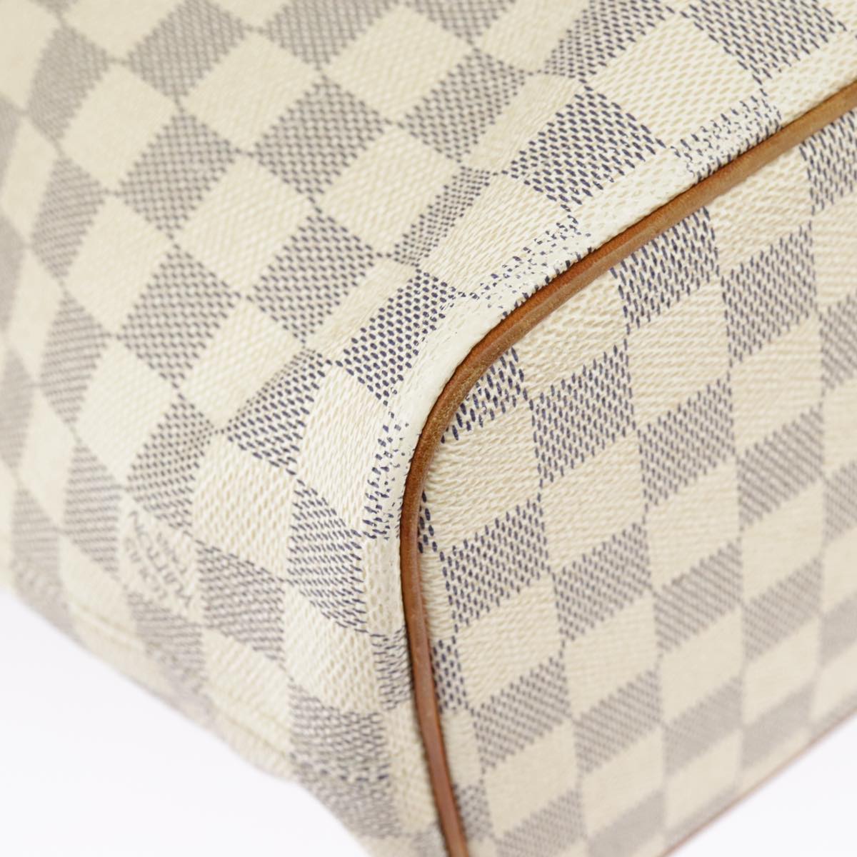 LOUIS VUITTON Damier Azur Saleya MM Tote Bag N51185 LV Auth bs19546