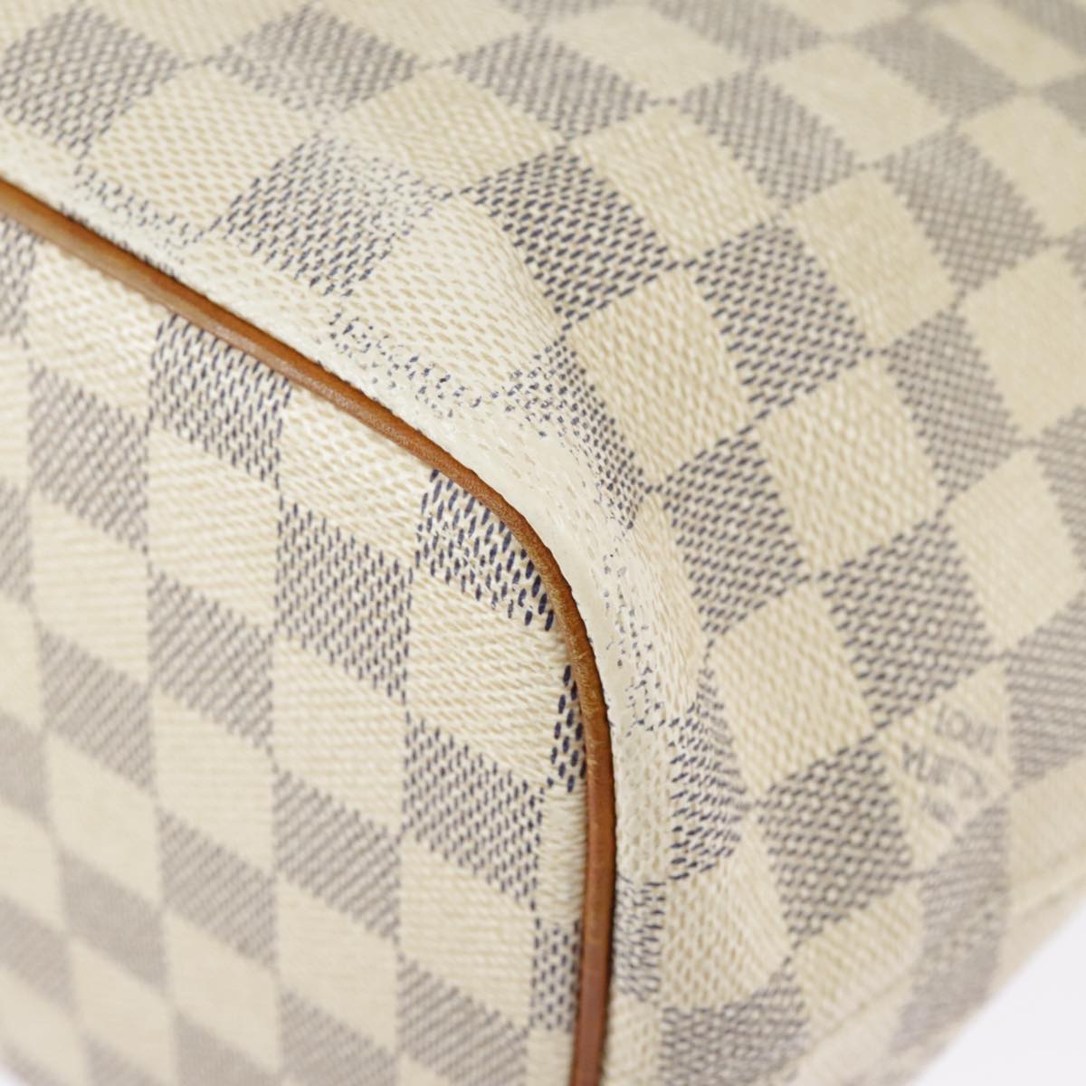 LOUIS VUITTON Damier Azur Saleya MM Tote Bag N51185 LV Auth bs19546