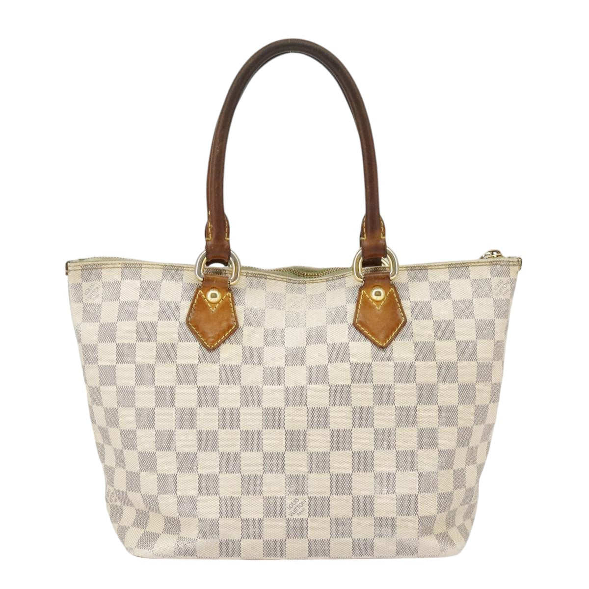 LOUIS VUITTON Damier Azur Saleya MM Tote Bag N51185 LV Auth bs19546 - 0