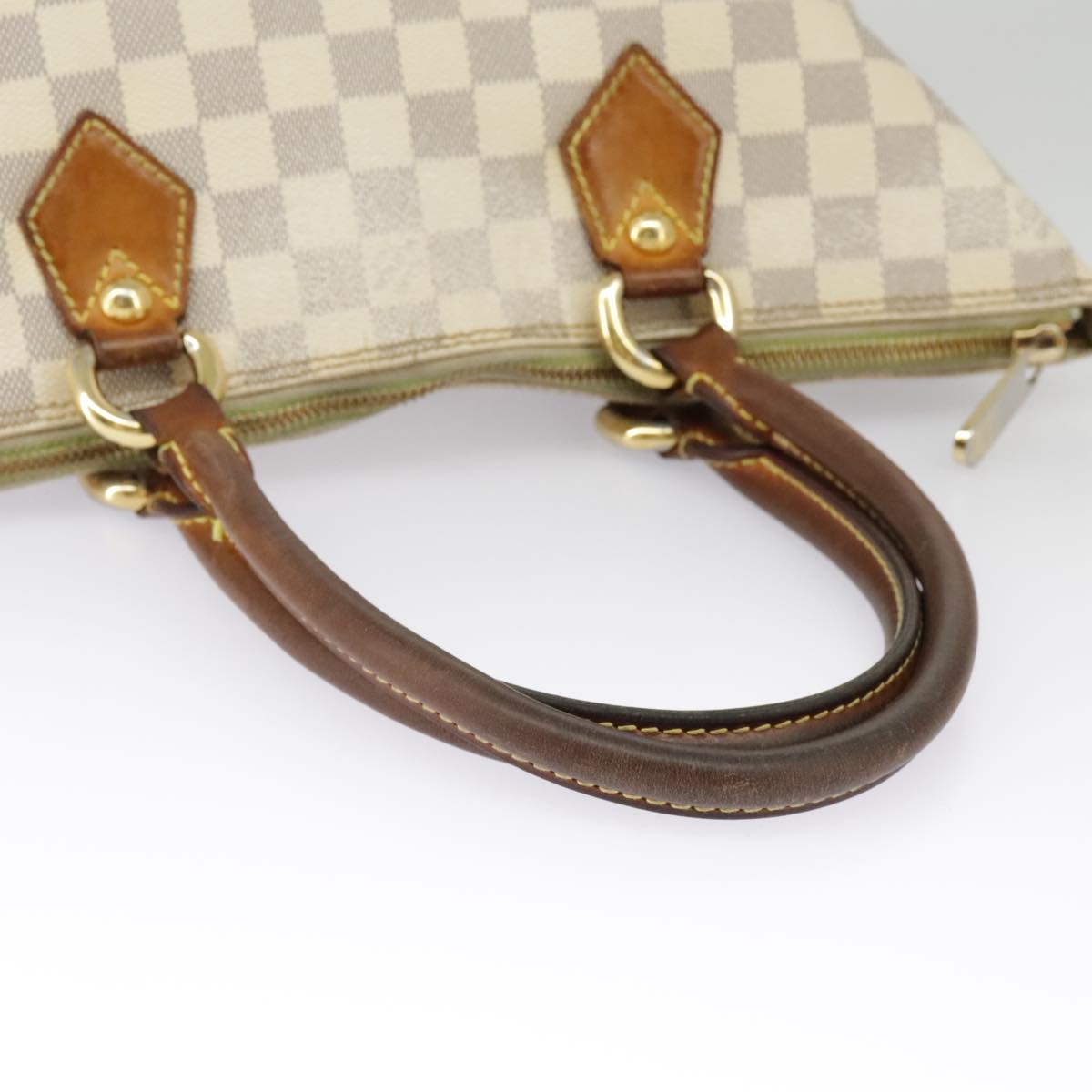 LOUIS VUITTON Damier Azur Saleya MM Tote Bag N51185 LV Auth bs19546