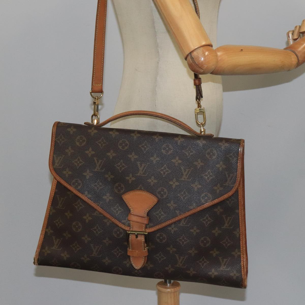 LOUIS VUITTON Monogram Beverly Hand Bag 2way M51120 LV Auth bs19547