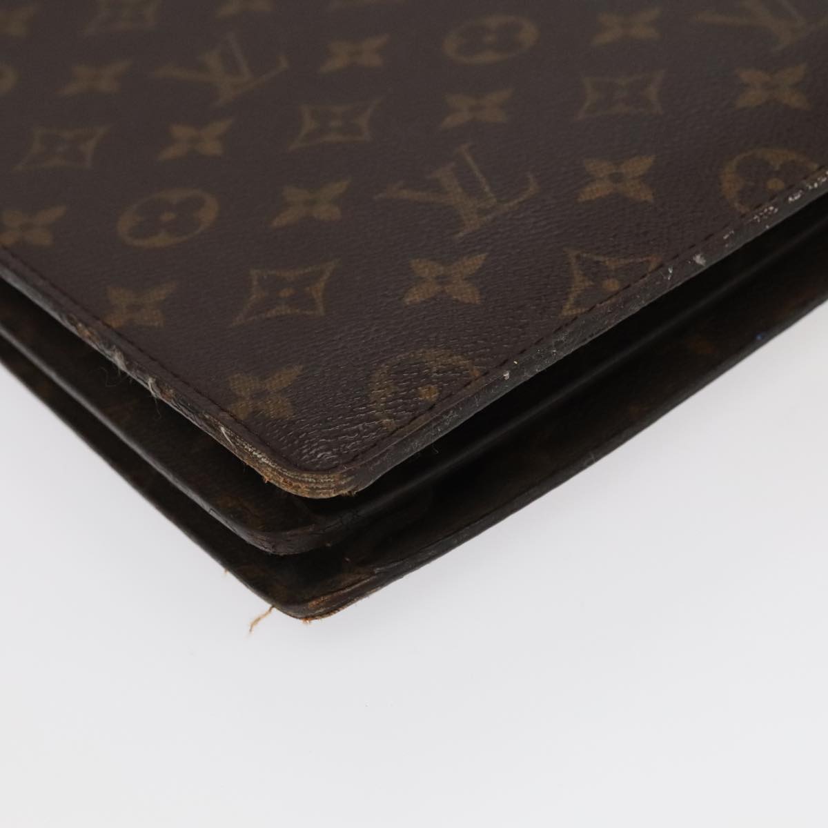 LOUIS VUITTON Monogram Serviette Conseiller Briefcase M53331 LV Auth bs19548