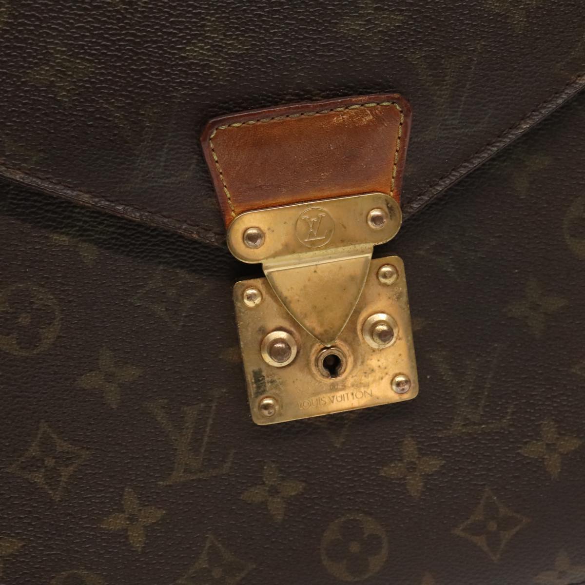 LOUIS VUITTON Monogram Serviette Conseiller Briefcase M53331 LV Auth bs19548