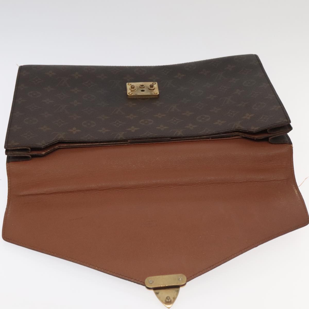 LOUIS VUITTON Monogram Serviette Conseiller Briefcase M53331 LV Auth bs19548