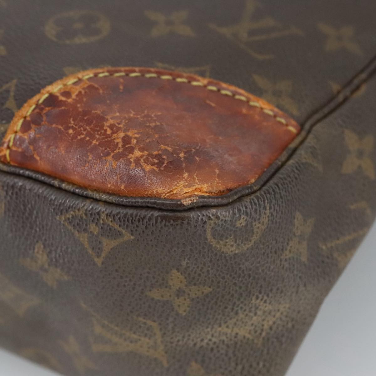 LOUIS VUITTON Monogram Boulogne 30 Shoulder Bag M51265 LV Auth bs19550