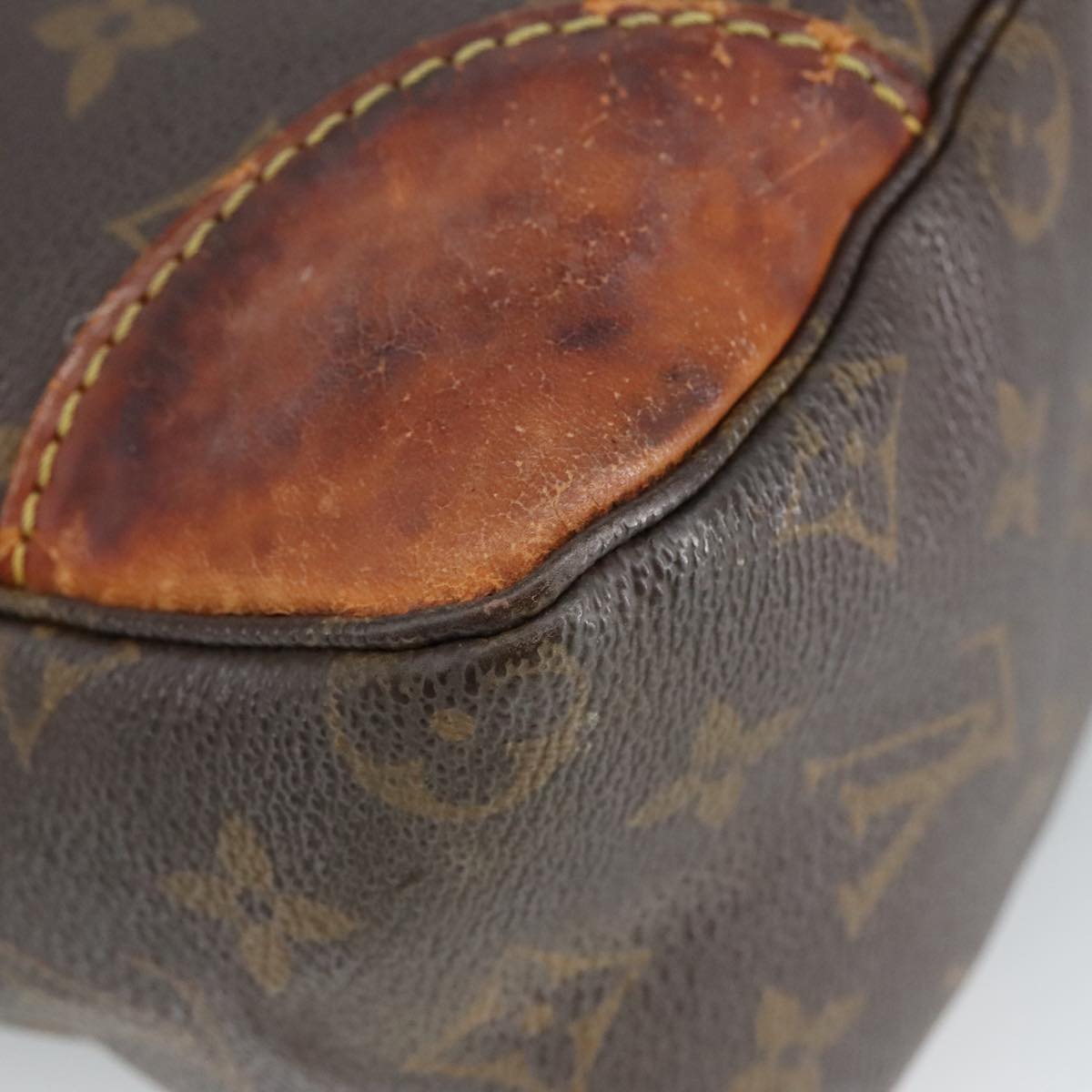 LOUIS VUITTON Monogram Boulogne 30 Shoulder Bag M51265 LV Auth bs19550