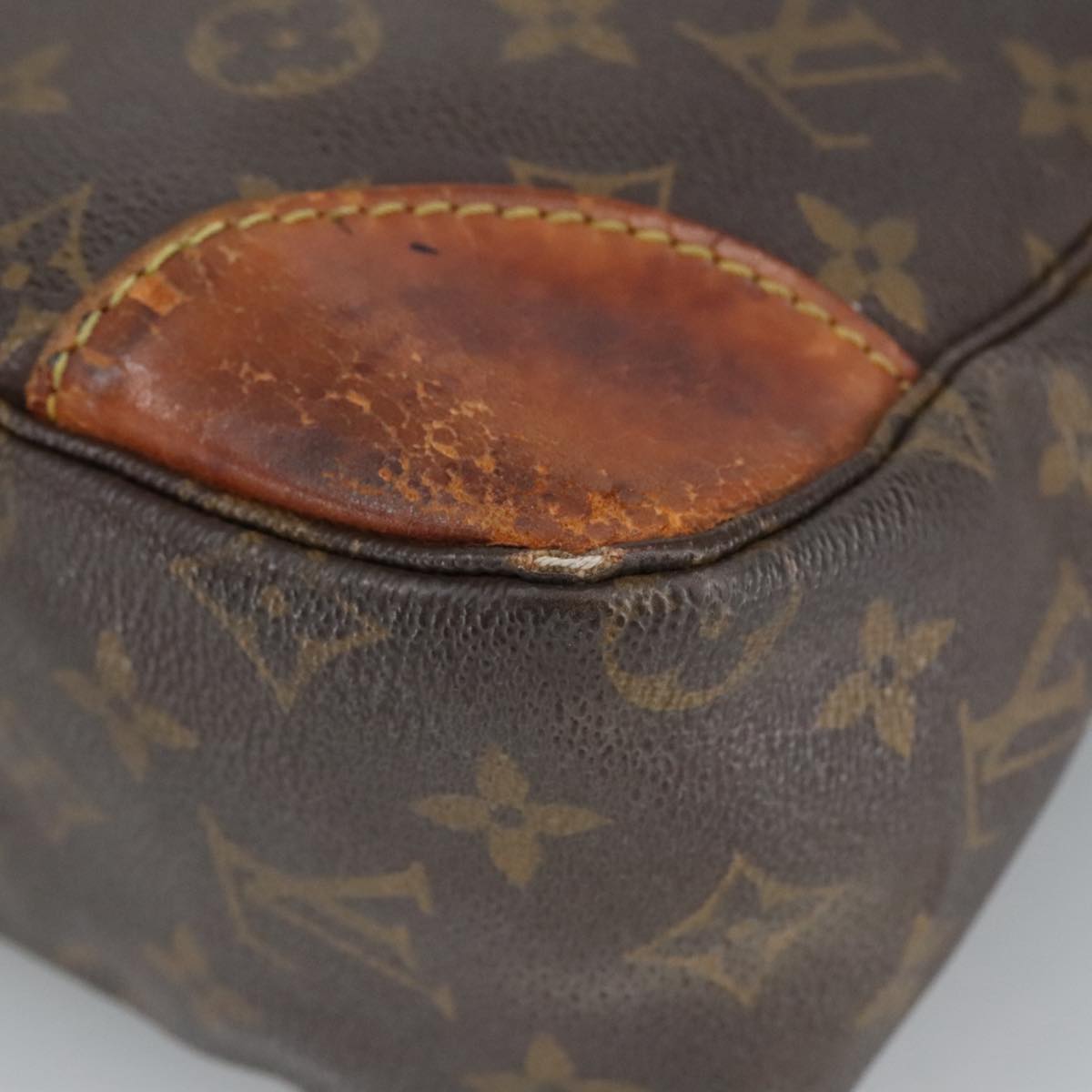 LOUIS VUITTON Monogram Boulogne 30 Shoulder Bag M51265 LV Auth bs19550