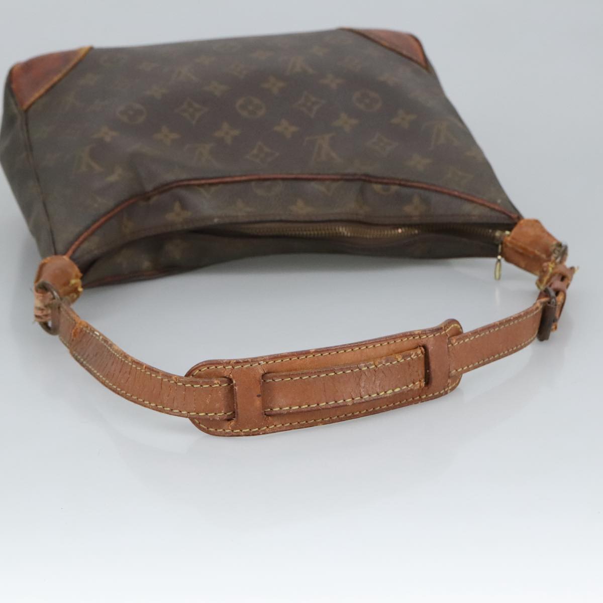 LOUIS VUITTON Monogram Boulogne 30 Shoulder Bag M51265 LV Auth bs19550