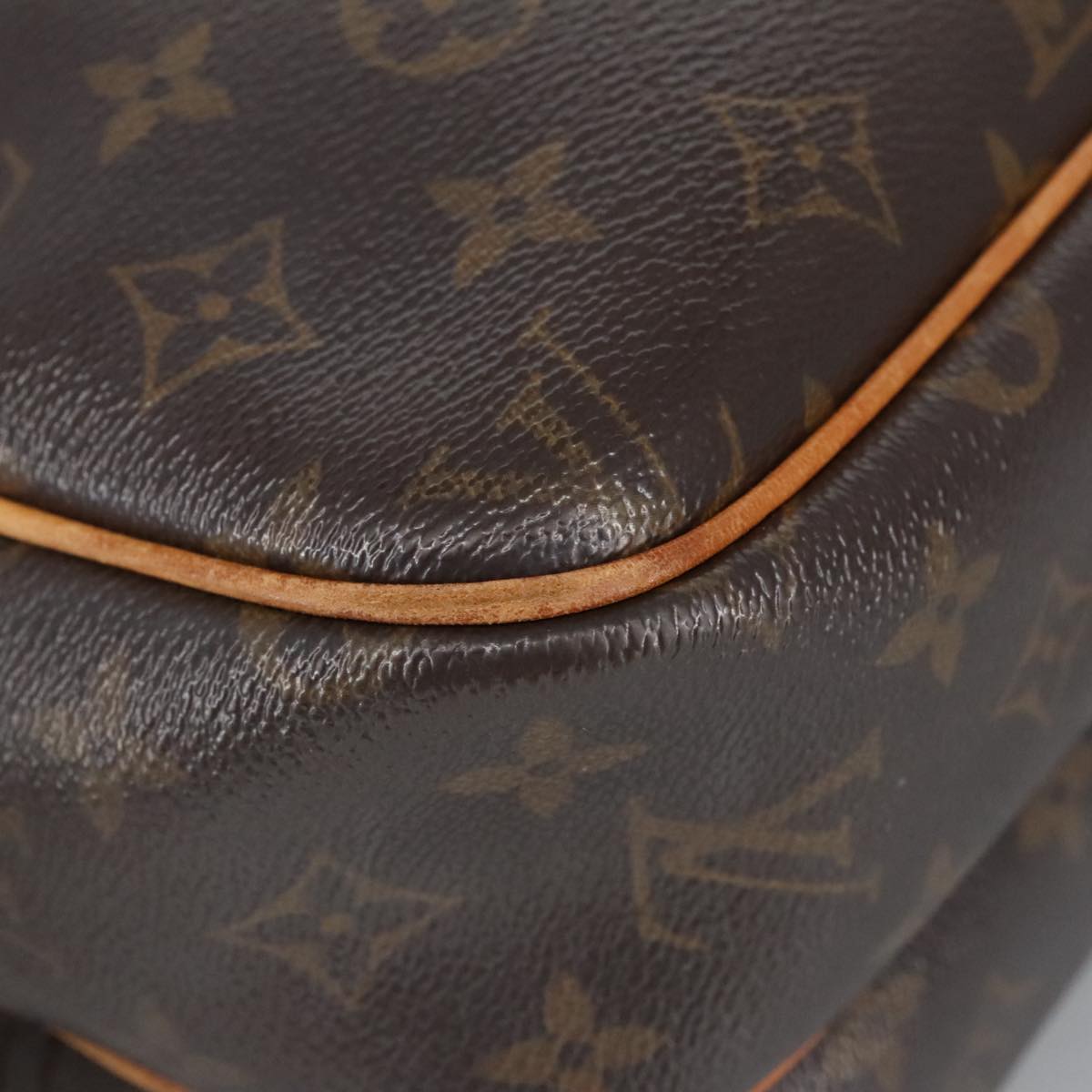 LOUIS VUITTON Monogram Reporter PM Shoulder Bag M45254 LV Auth bs19551