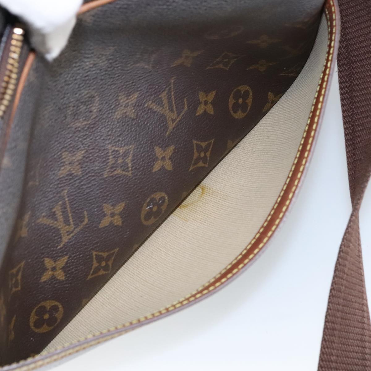 LOUIS VUITTON Monogram Reporter PM Shoulder Bag M45254 LV Auth bs19551