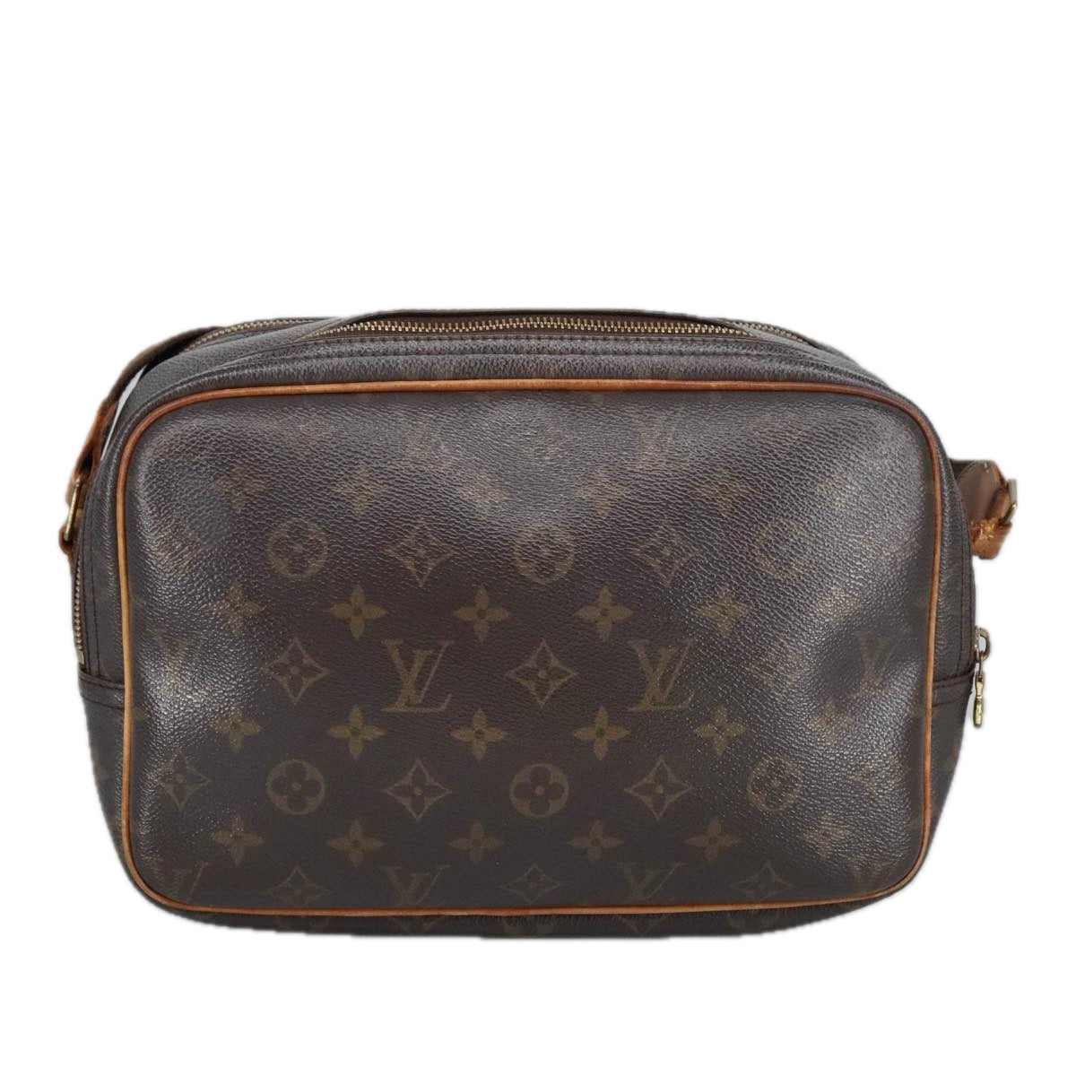 LOUIS VUITTON Monogram Reporter PM Shoulder Bag M45254 LV Auth bs19551