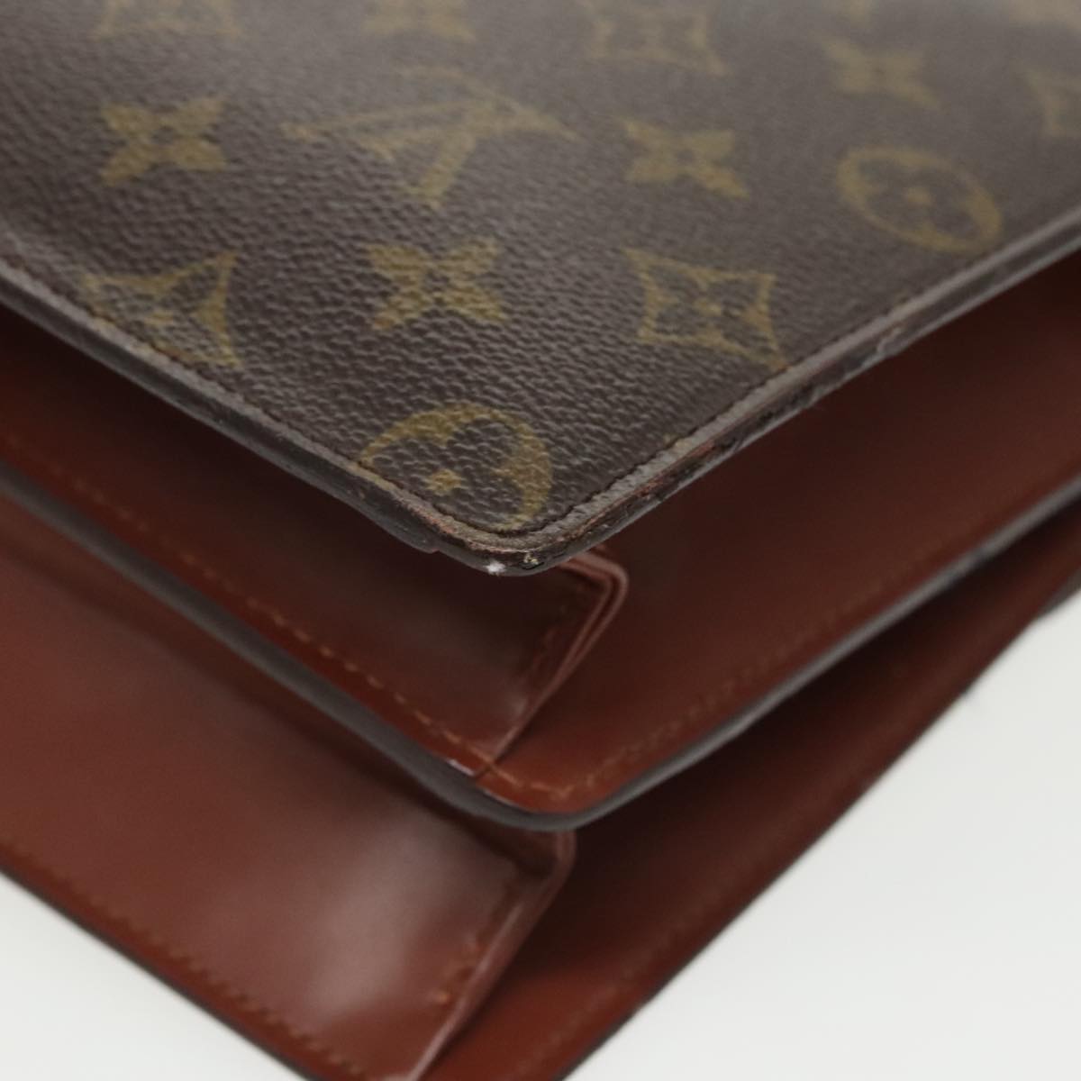 LOUIS VUITTON Monogram Concorde Hand Bag M51190 LV Auth bs19552