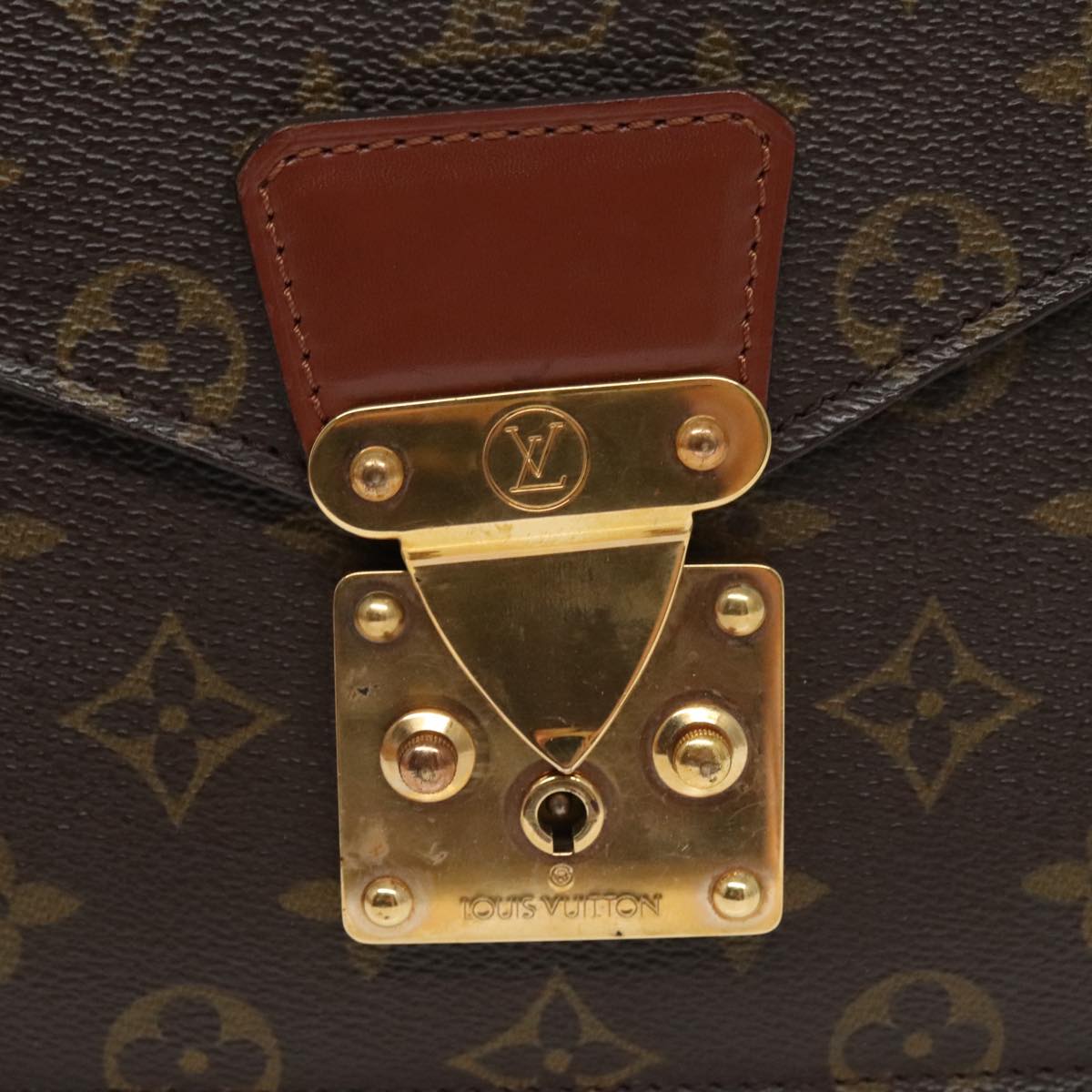 LOUIS VUITTON Monogram Concorde Hand Bag M51190 LV Auth bs19552