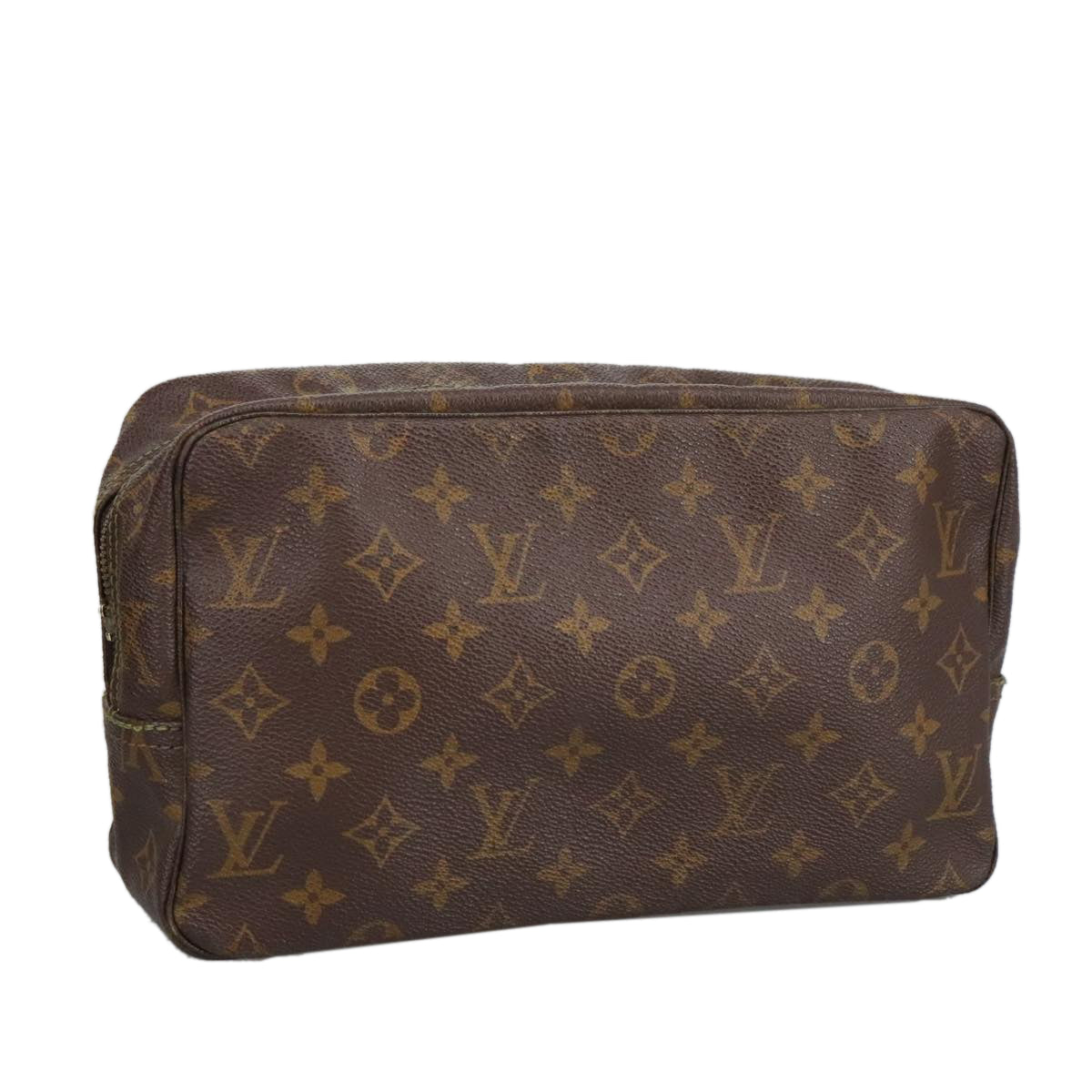 LOUIS VUITTON Monogram Trousse Toilette 28 Clutch Bag M47522 LV Auth bs19554