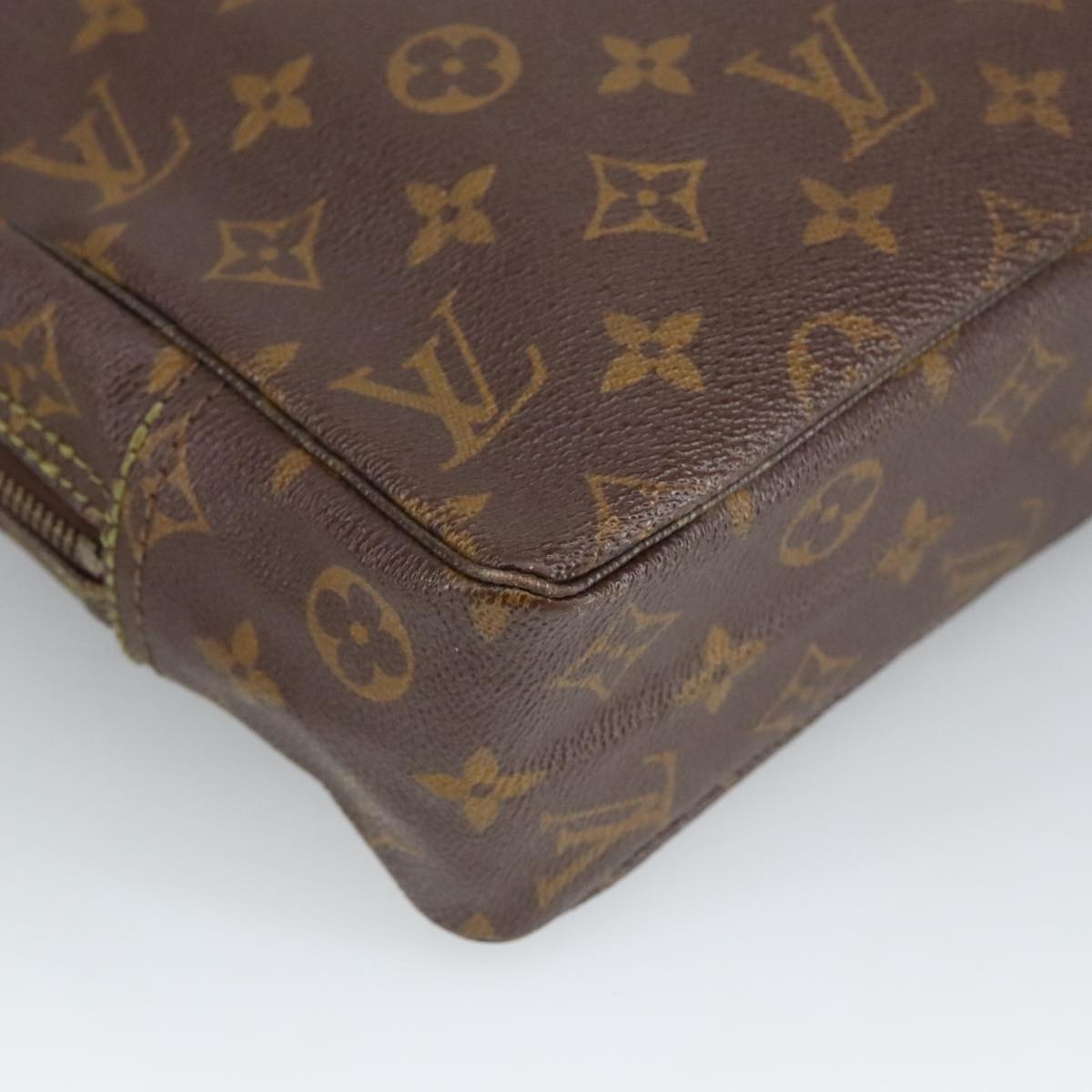 LOUIS VUITTON Monogram Trousse Toilette 28 Clutch Bag M47522 LV Auth bs19554