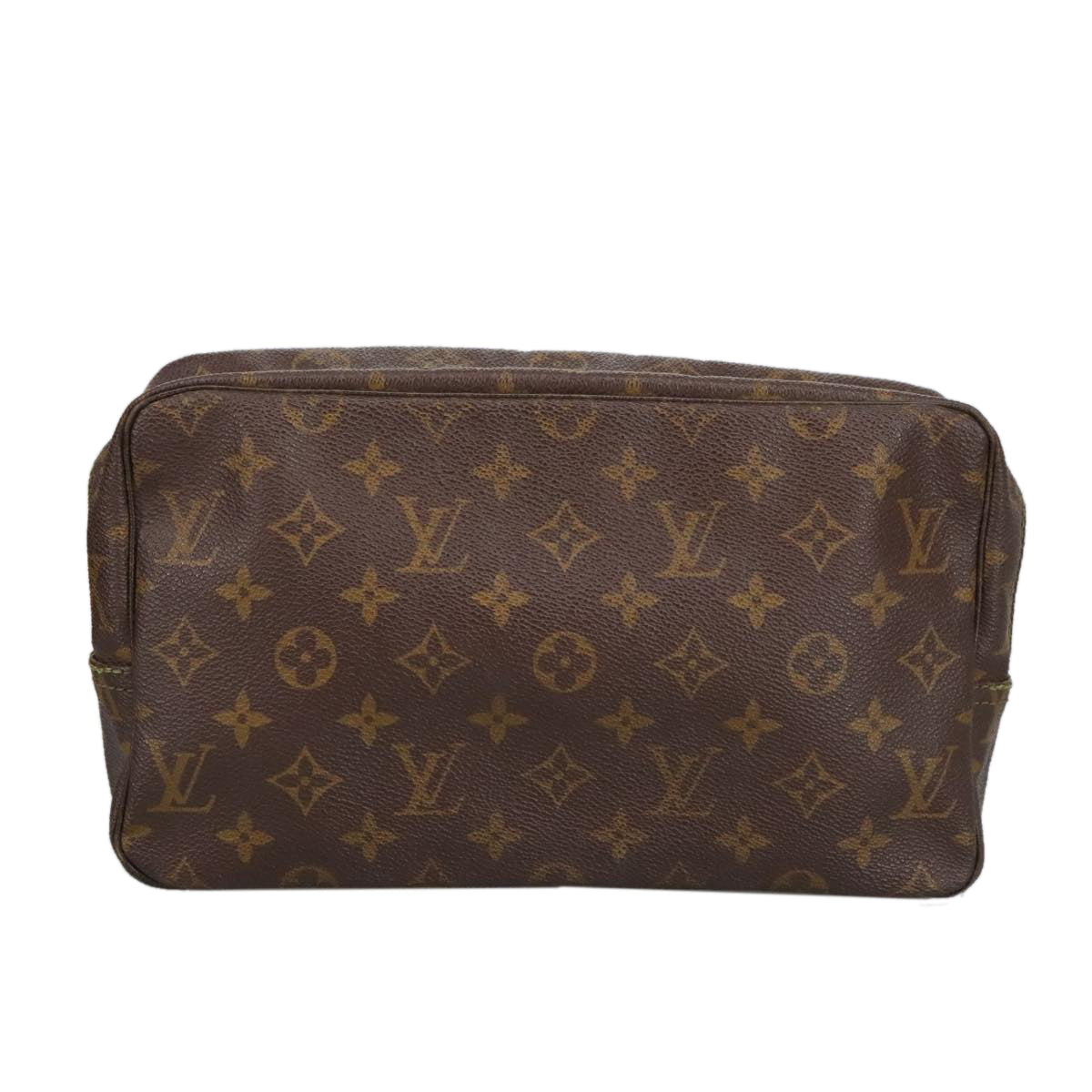 LOUIS VUITTON Monogram Trousse Toilette 28 Clutch Bag M47522 LV Auth bs19554