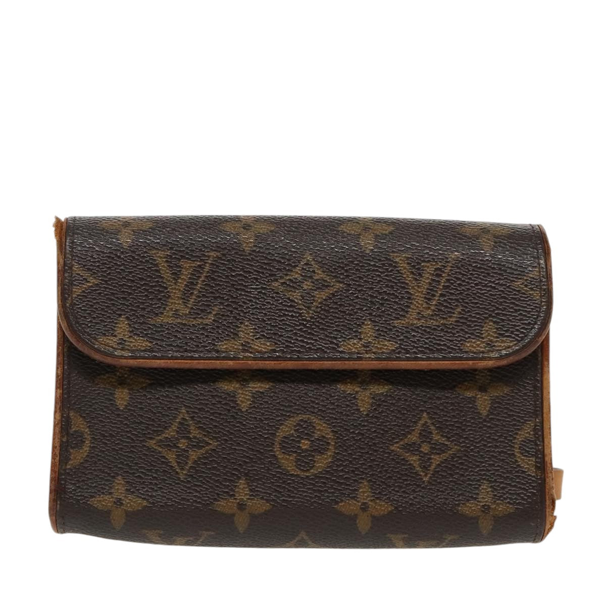 LOUIS VUITTON Monogram Pochette Florentine Waist bag M51855 LV Auth bs19555