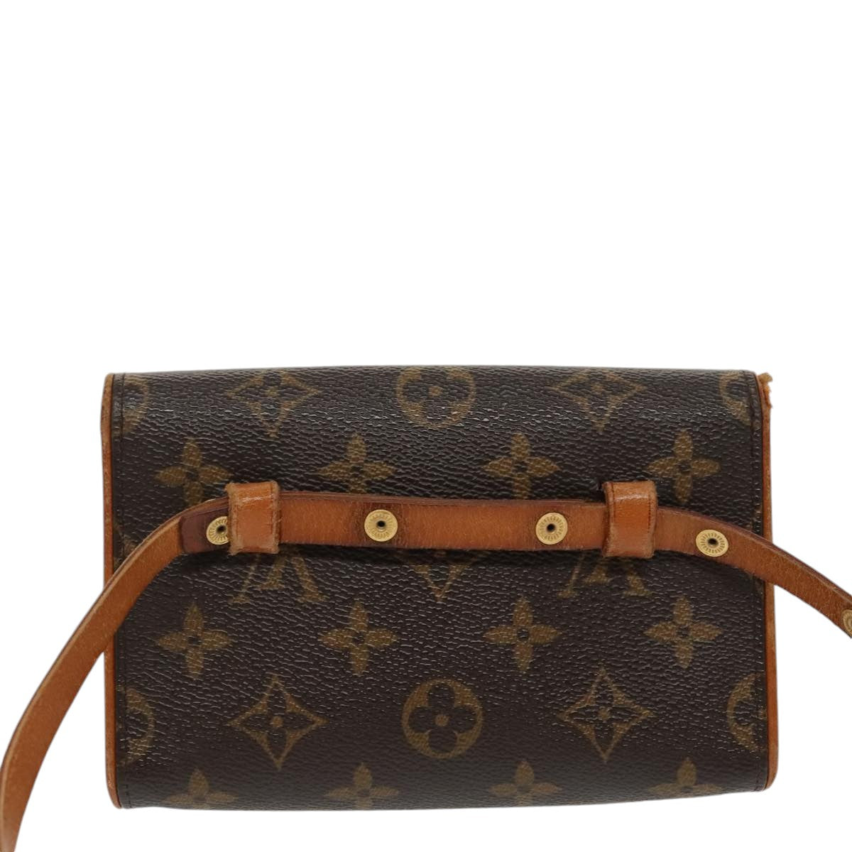 LOUIS VUITTON Monogram Pochette Florentine Waist bag M51855 LV Auth bs19555 - 0