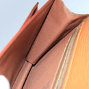 LOUIS VUITTON Epi Serie Dragonne Hand Bag Brown M52618 LV Auth bs19560-22