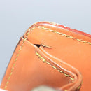 LOUIS VUITTON Epi Serie Dragonne Hand Bag Brown M52618 LV Auth bs19560-9