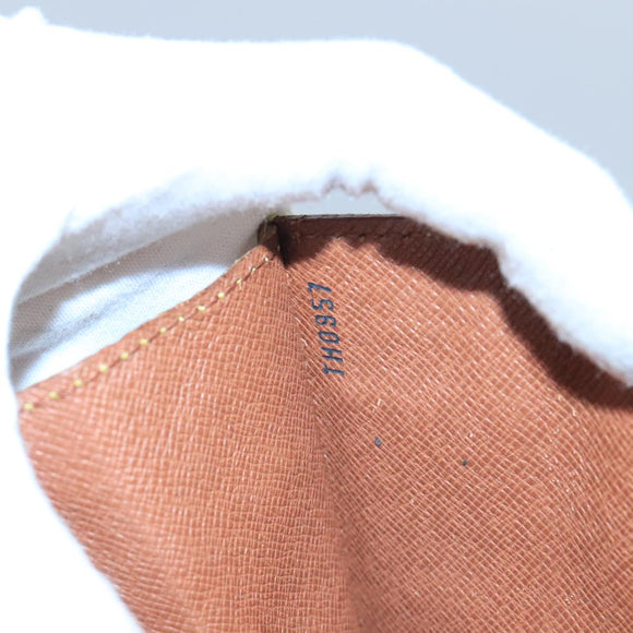 LOUIS VUITTON Epi Serie Dragonne Hand Bag Brown M52618 LV Auth bs19560