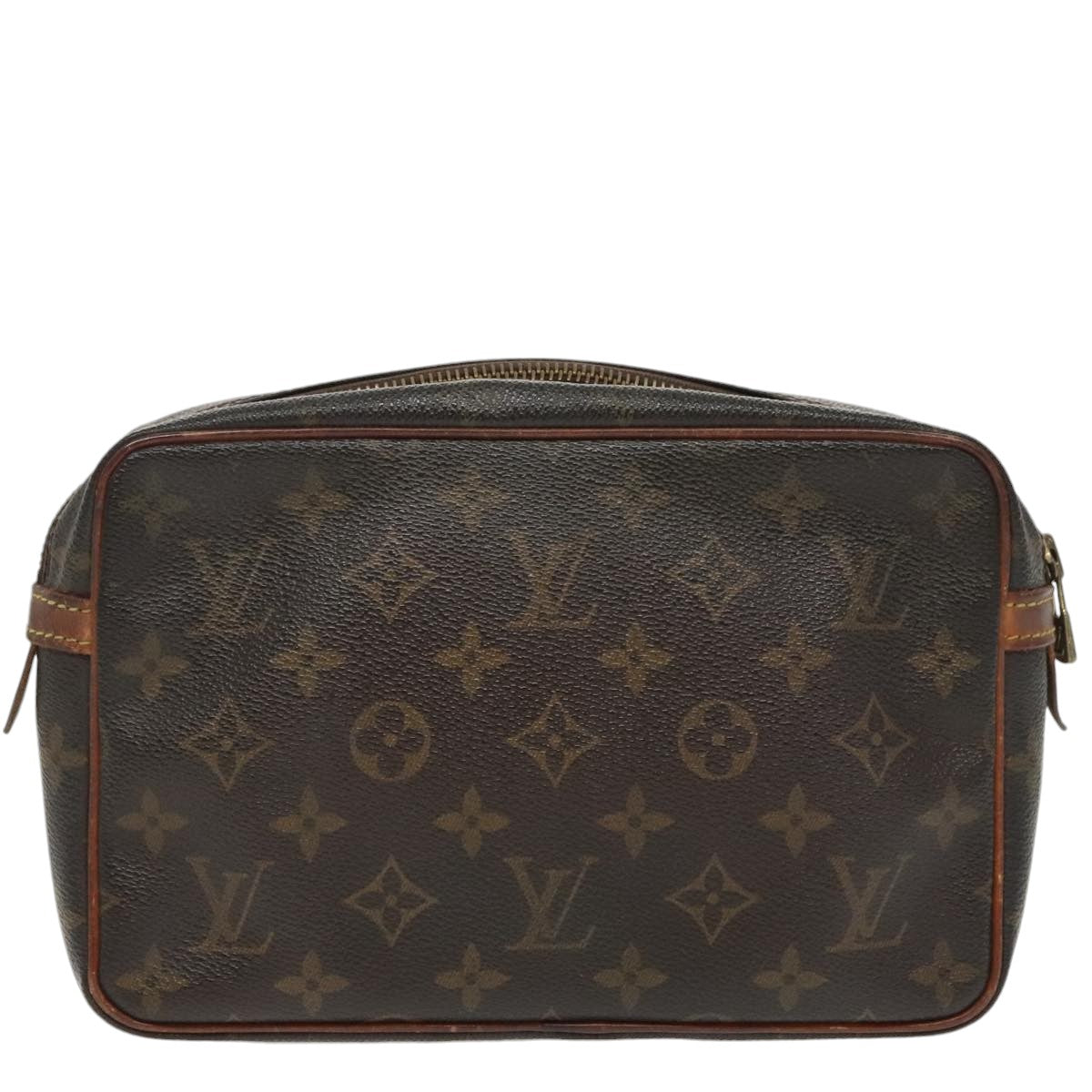 LOUIS VUITTON Monogram Compiegne 23 Clutch Bag M51847 LV Auth bs19561 - 0