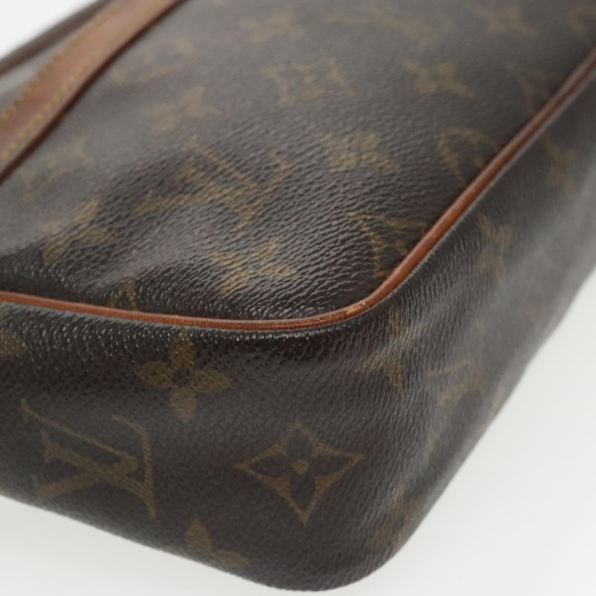 LOUIS VUITTON Monogram Compiegne 23 Clutch Bag M51847 LV Auth bs19561