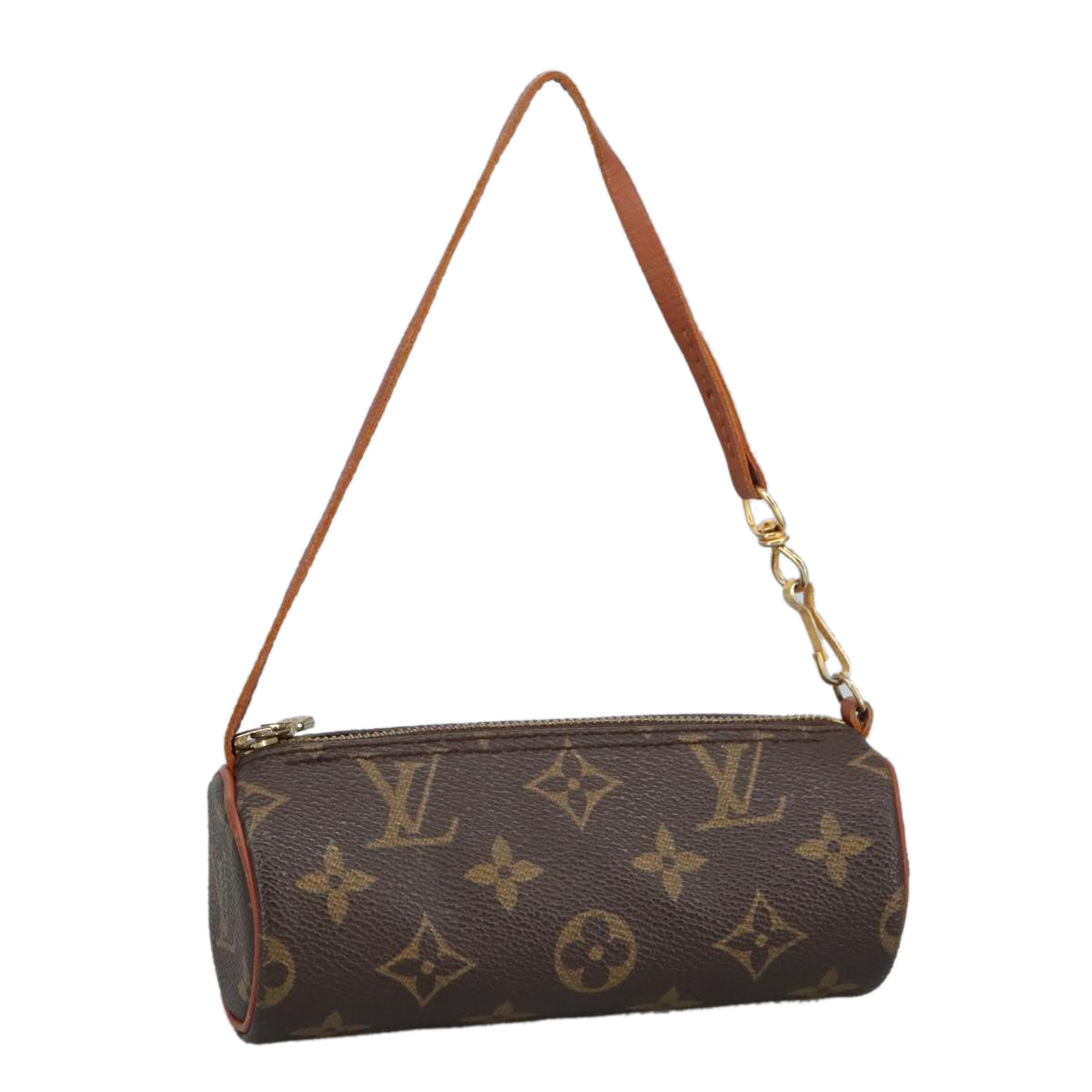 LOUIS VUITTON Monogram Papillon Pouch LV Auth bs19562