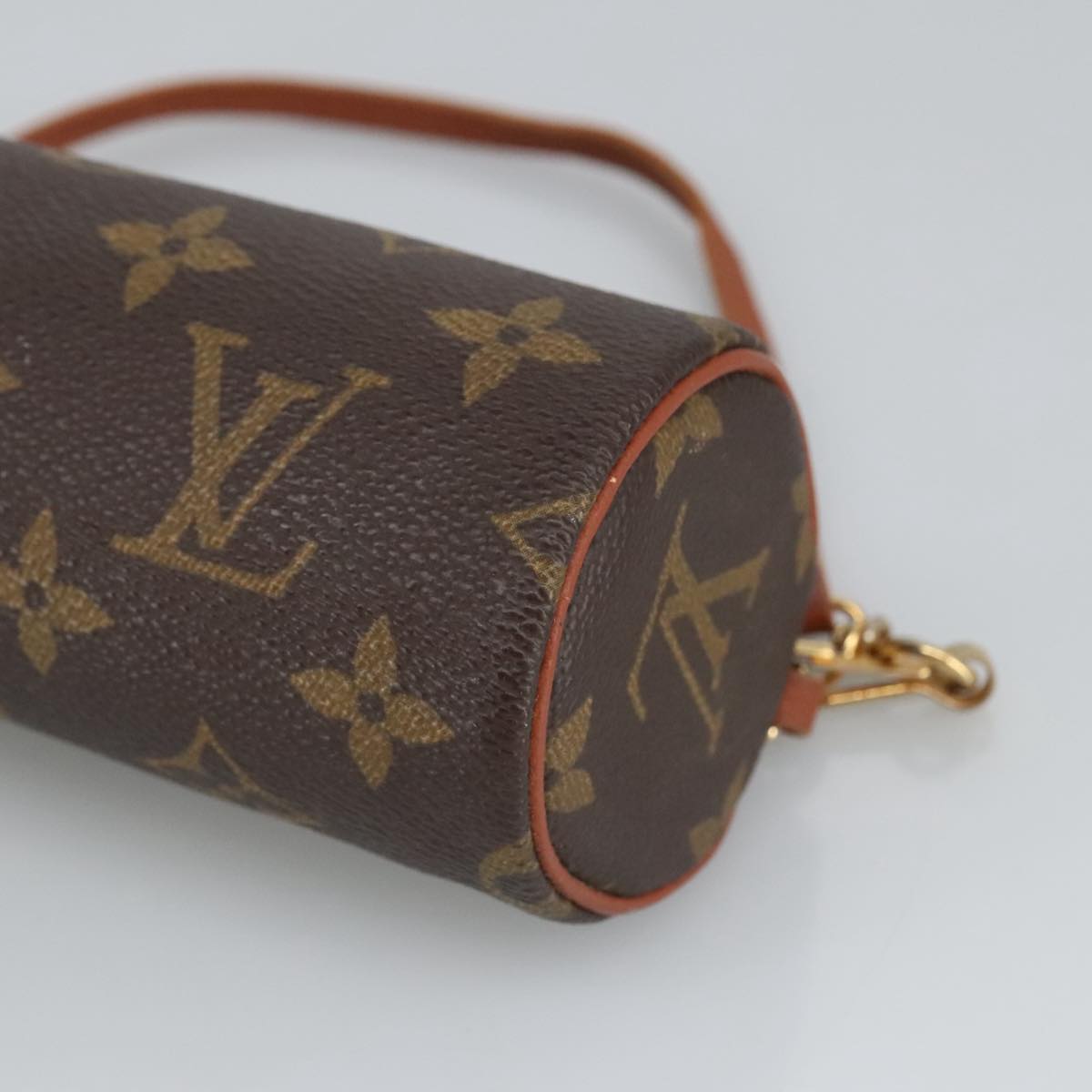 LOUIS VUITTON Monogram Papillon Pouch LV Auth bs19562