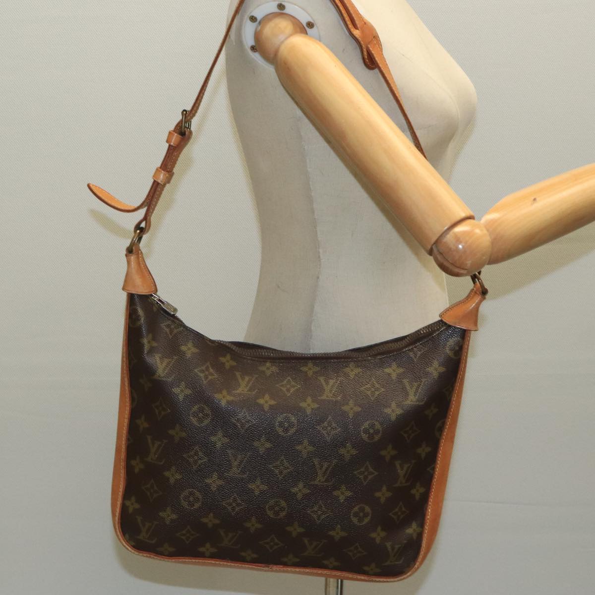 LOUIS VUITTON Monogram Bagatelle Shoulder Bag M51264 LV Auth bs19563