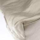 PRADA Tote Bag Satin plastic Silver Silver Auth bs19572-15