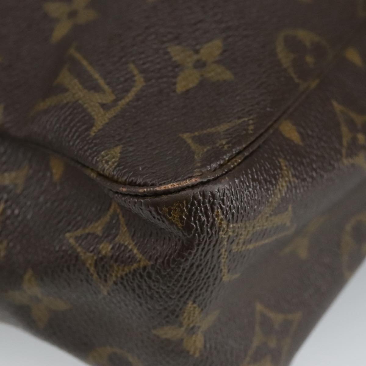 LOUIS VUITTON Monogram Trousse Toilette 28 Clutch Bag M47522 LV Auth bs19588