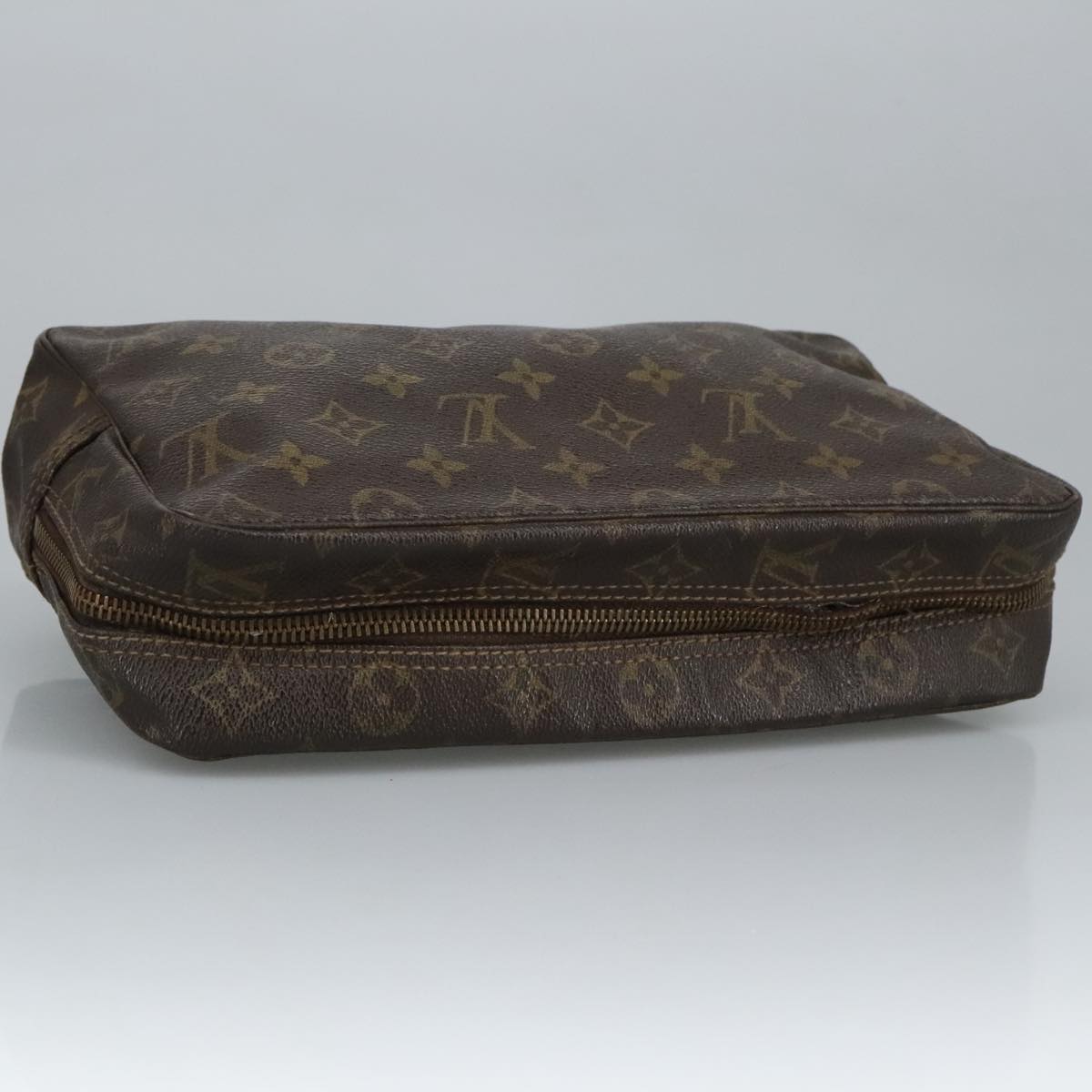 LOUIS VUITTON Monogram Trousse Toilette 28 Clutch Bag M47522 LV Auth bs19588